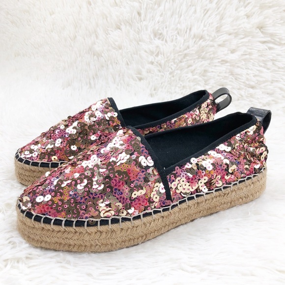 zara sequin espadrilles
